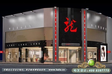 甘肃兰州大型美容美发店设计案例