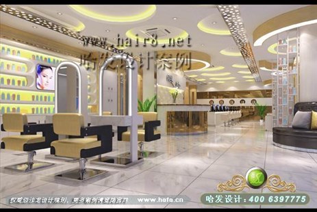浙江省杭州市现代个性时尚发廊设计案例